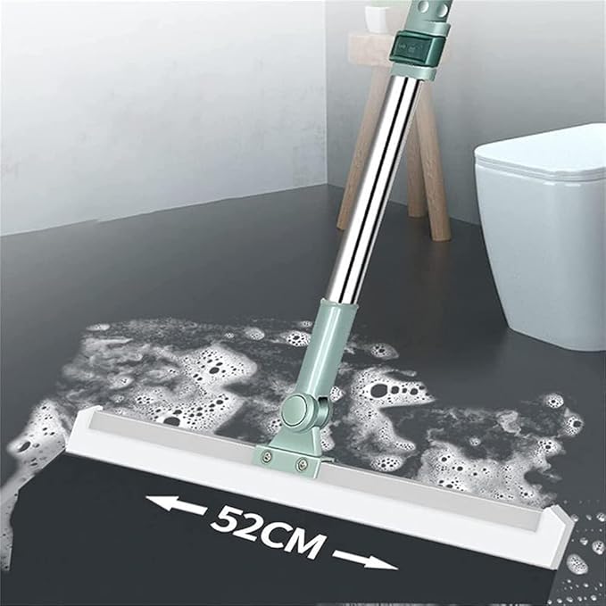 3 in 1 Heavy Duty Magic Broom Silicon Floor Wiper — 180° Rotational · Extendable