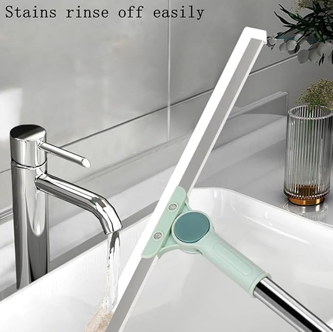 3 in 1 Heavy Duty Magic Broom Silicon Floor Wiper — 180° Rotational · Extendable