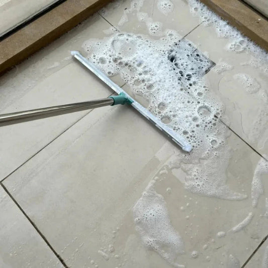 3 in 1 Heavy Duty Magic Broom Silicon Floor Wiper — 180° Rotational · Extendable