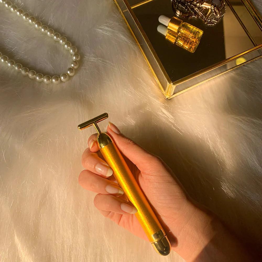 24K GoldGlow™ Vibrating Face Massager Kit