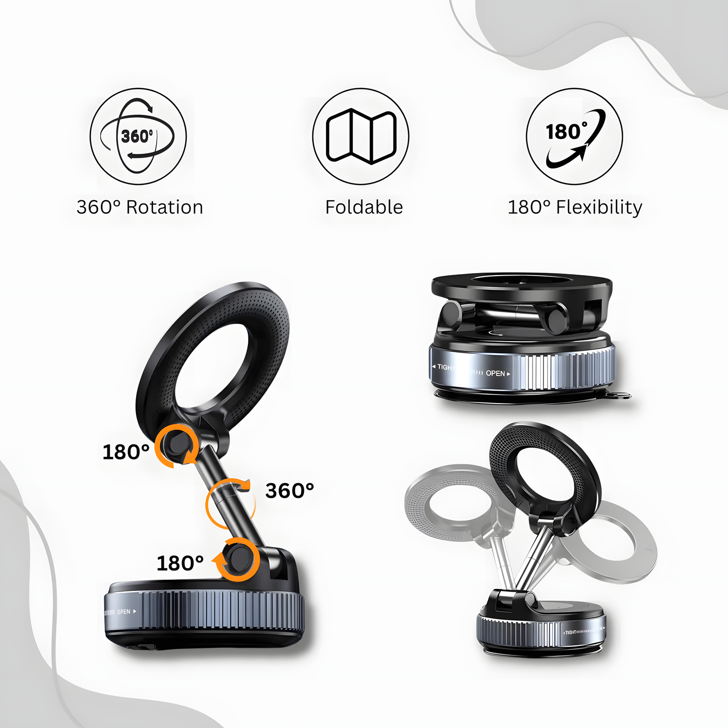 MagSafe™ 360° Magnetic Suction Phone Holder